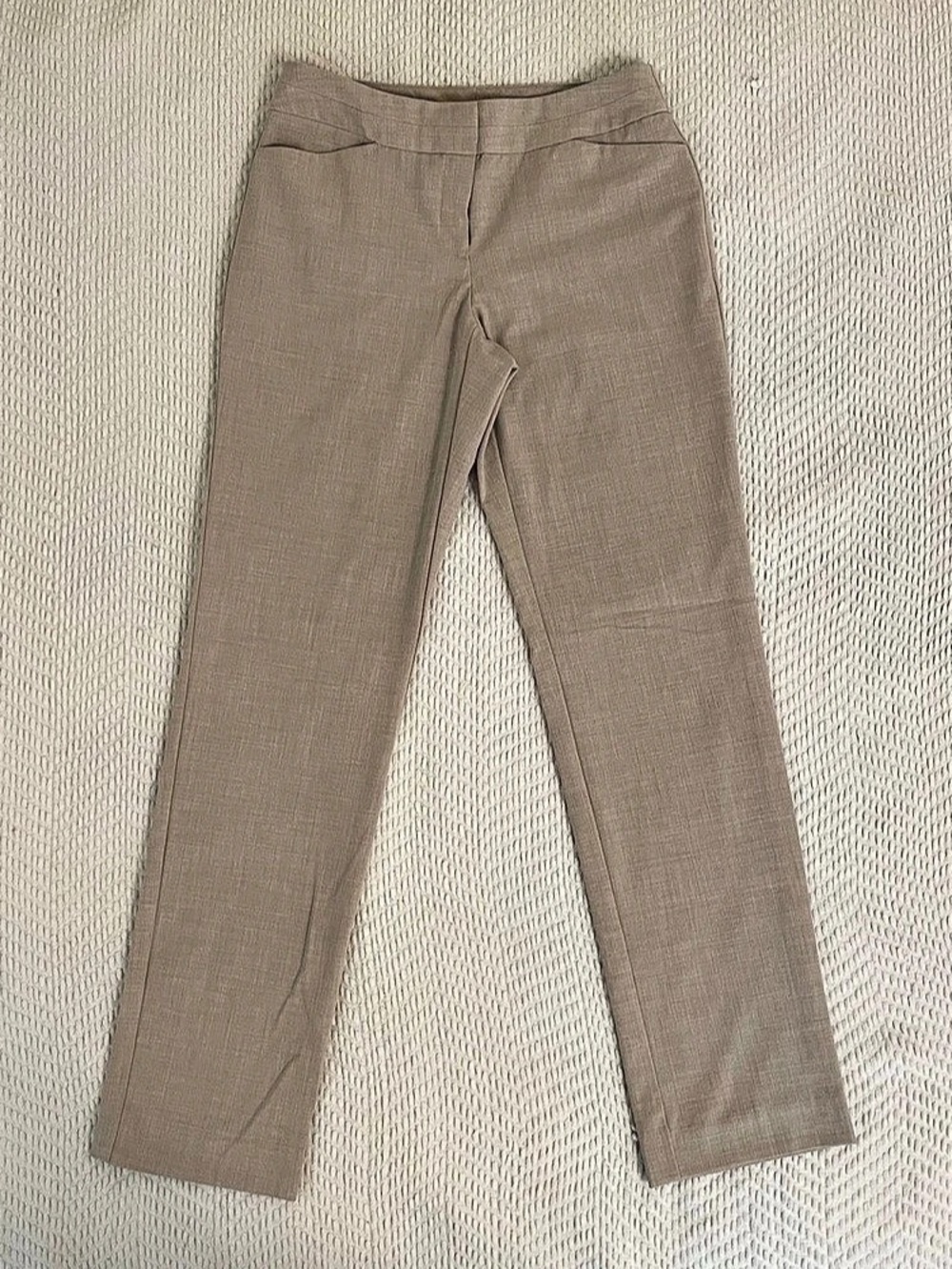 Worthington Modern Fit Dress Pants Straight Leg Brown Size 4